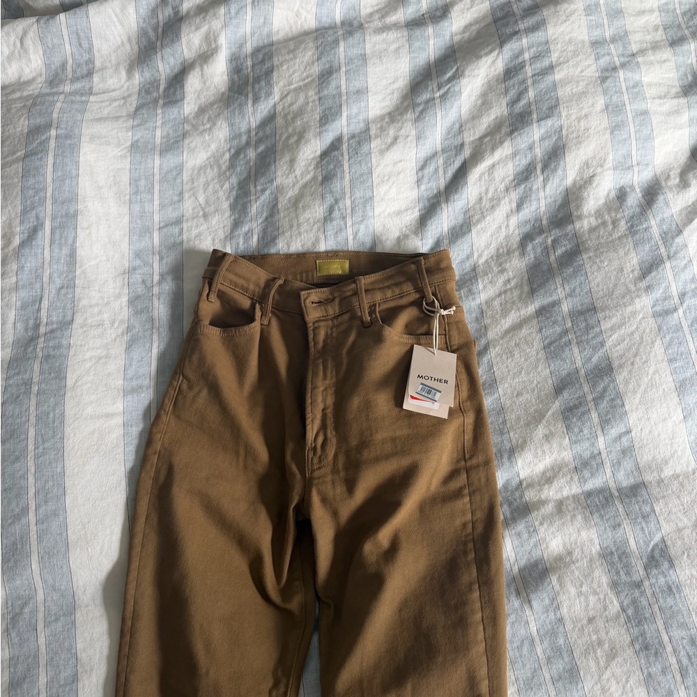 Mother Hustler Flood Ankle Straight Leg Jeans (NEW) - Picture 3 of 3